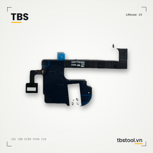 Cáp cảm biến trơn zin TBS iPhone 15